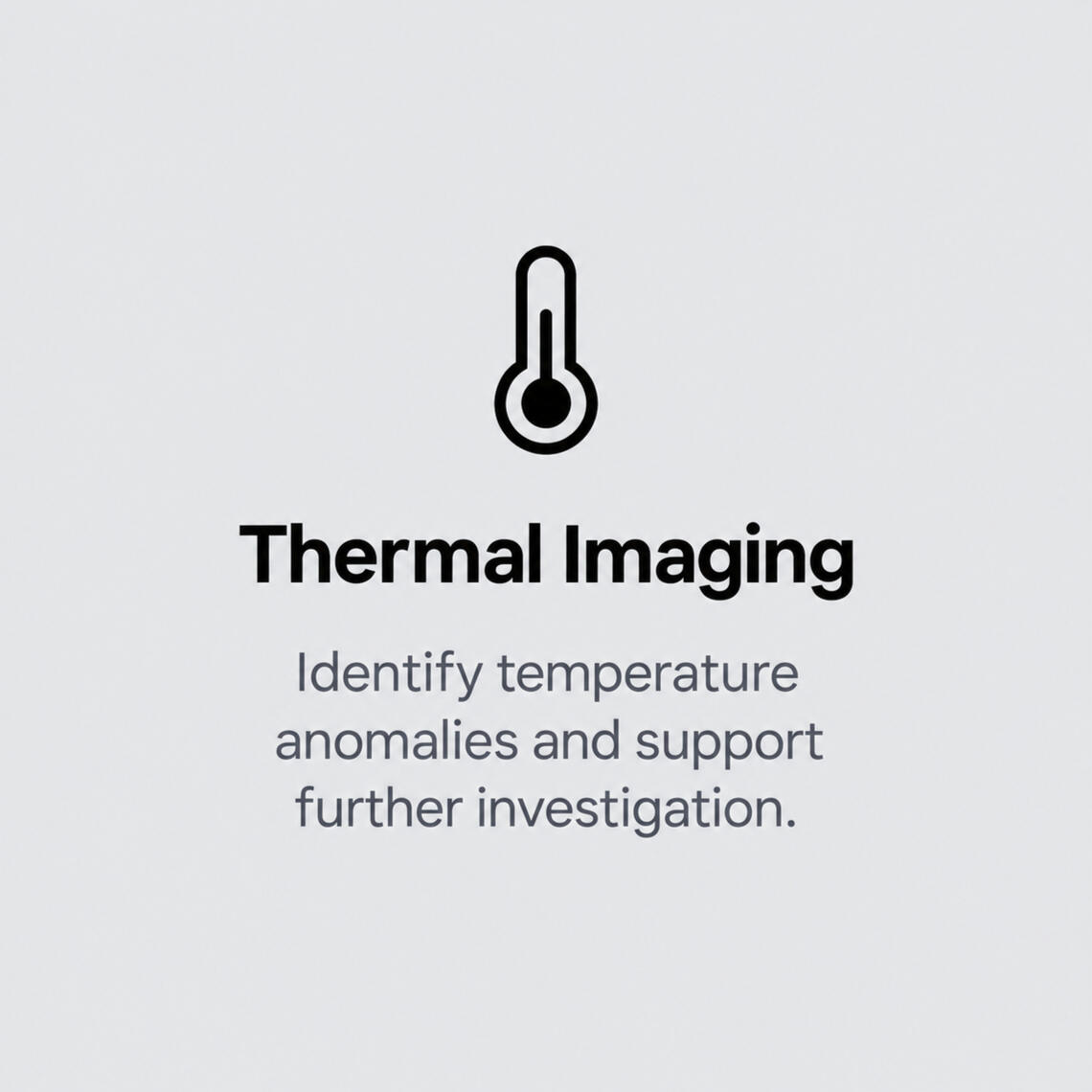 Thermal view of industrial equipment during inspection
